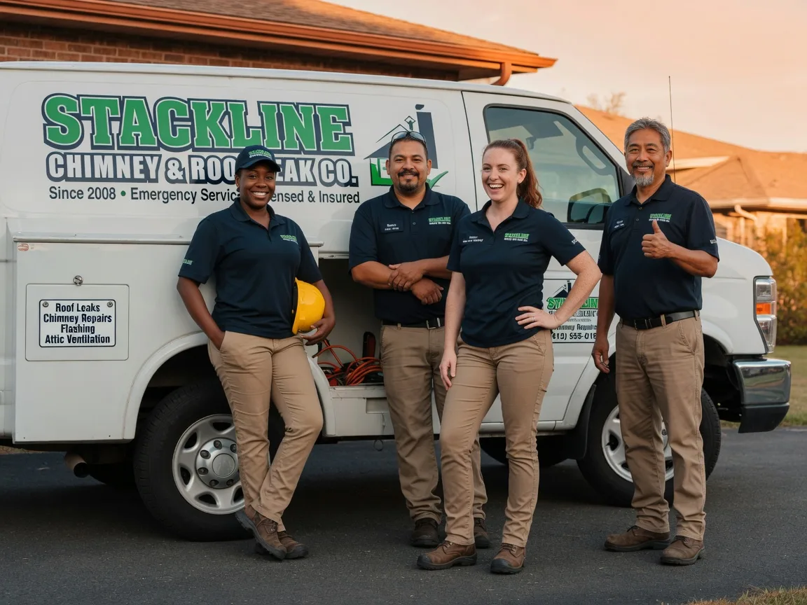 Chimney flashing repair company in Bismarck, MO